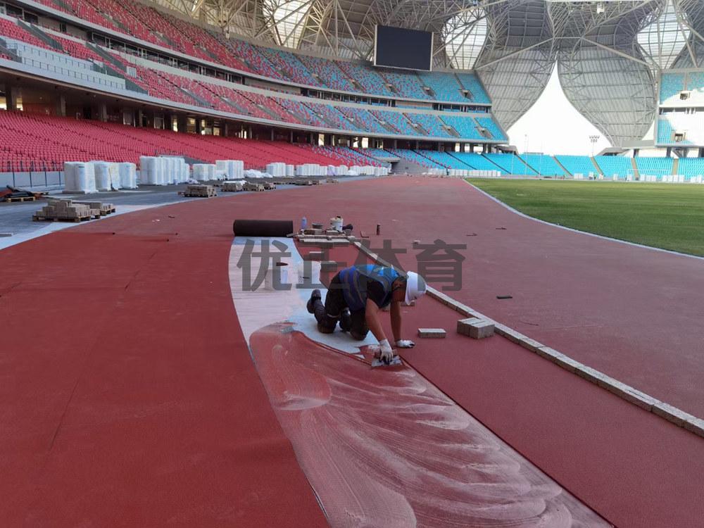 岳阳预制型橡胶跑道每平方米的价格